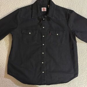Levi’s western denim shirt